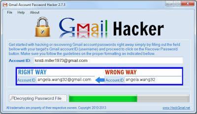 Gmail password hacker no download